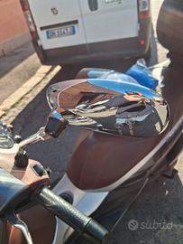 specchietti cromati , piaggio