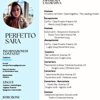 Segretaria - Cassiera - Hostess - Receptionist