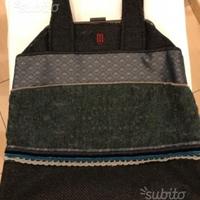 Borsa in Tessuto e Lana " Antonio Marras " Grigio