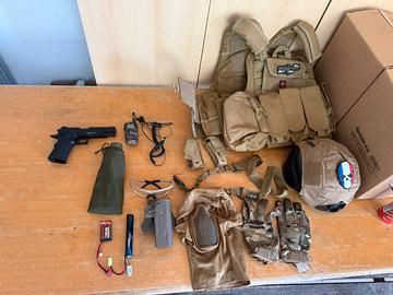 Attrezzatura softair