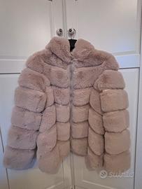 Giaccone in ecopelliccia