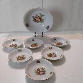 Servizio Da Macedonia In Ceramica Epoca 900