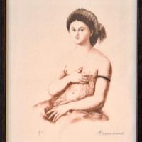 Litografia di Antonio Bueno 30x25