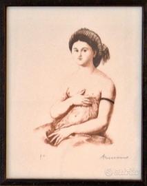 Litografia di Antonio Bueno 30x25