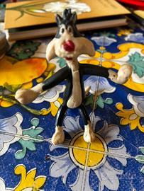 Gatto Silvestro in gomma 1969