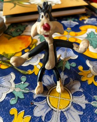 Gatto Silvestro in gomma 1969