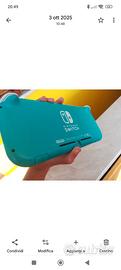 Nintendo switch lite turchese come nuova