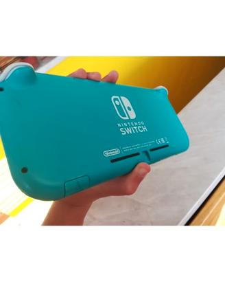 Nintendo switch lite turchese come nuova