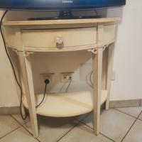 mobiletto in arte povera porta televisione