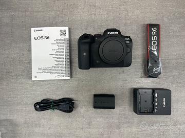 Canon EOS R6 Body Usata 101.295 scatti ottime cond