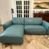 Divano IKEA chaise longue sinistra – verde-acqua