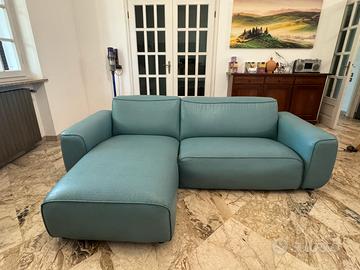 Divano IKEA chaise longue sinistra – verde-acqua