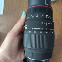 SIGMA obiettivo 70-300 mm 1.4-5.6 DG