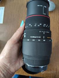 SIGMA obiettivo 70-300 mm 1.4-5.6 DG