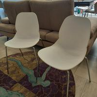 2 sedie in polipropilene 
