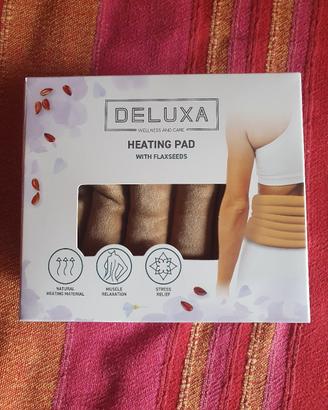 Fascia riscaldante con semi di lino Deluxa