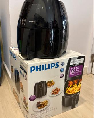Friggitrice ad Aria Philips XL HD9240 Nera