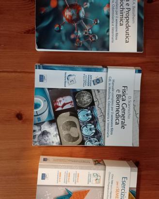 Libri semestre filtro Chimica+Fisica+eserciziario