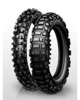 treno gomme DUNLOP D908RR 90.90/21 - 150.80/18