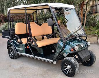 Golf Car Eagle OMOLOGATO 4 Posti con Cassone - Ver