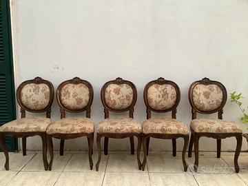 Cinque sedie a soli 50€