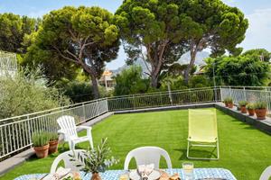 villetta Mondello con terrazza 600 mt dal mare