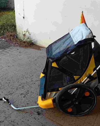 Rimorchio bimbi per Bici
