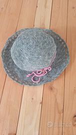 cappello parasole per donna all'uncinetto 