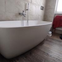 vasca da bagno Deep di Agape in Exmar bianca