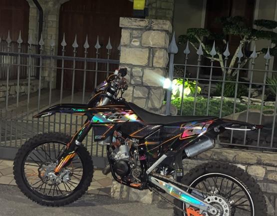 KTM SX 150 del 2010 TARGATO come 125 da Sp