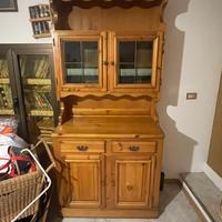 Credenza - vetrina in legno