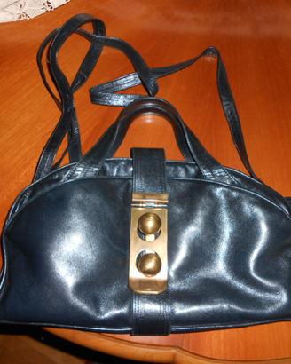Borsa donna blu Anni '70
