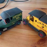 modellini auto vintage Matchbox Lipton e Colman