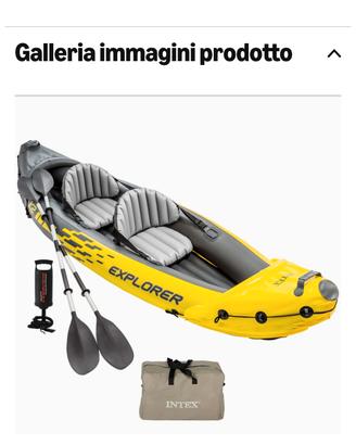 Canoa Kayak INTEX 2 persone