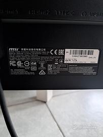 MSi Mag 27' 2k 165hz .. 1 ms
