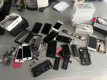 Vari parti di vari iphone