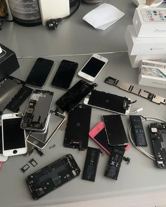 Vari parti di vari iphone