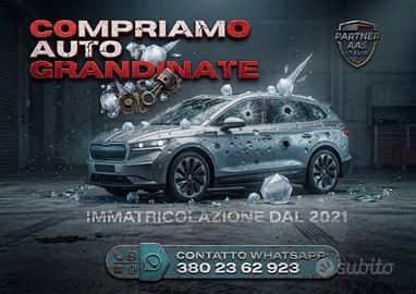 Compriamo auto grandinate