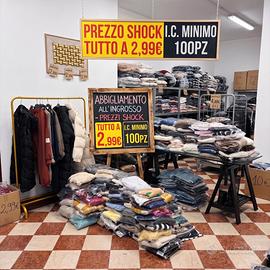 Abbigliamento da donna tutto a 2.99 iva compresa