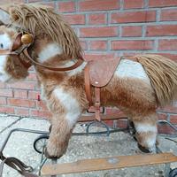 cavallo a dondolo vintage 