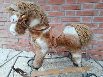 cavallo a dondolo vintage 