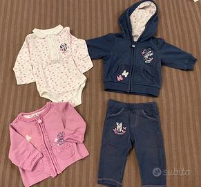 Set completo bambina Disney Minnie