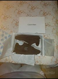 Calvin Klein Donna Sneakers Running Retro Lace up