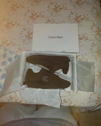 Calvin Klein Donna Sneakers Running Retro Lace up