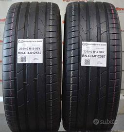 2 pneumatici hankook 235/40 r19 96y cu12567