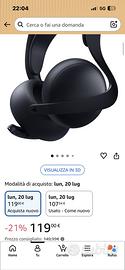CUFFIE PS5 PULSE ÉLITE