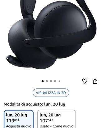 CUFFIE PS5 PULSE ÉLITE