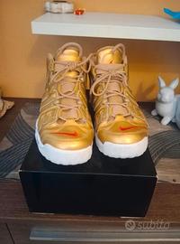 scarpe Nike uptempo supreme Gold 42,5