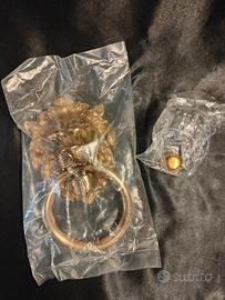 Battente porta/portone in ottone Brass Testa Leone