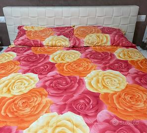 Letto matrimoniale con contenitore + materasso